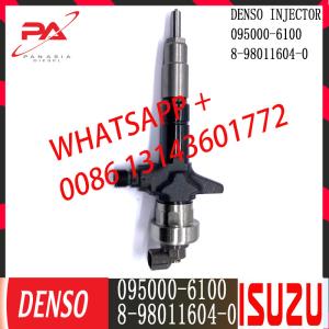 China DENSO Diesel Common rail Injector 095000-6100 for ISUZU 8-98011604-0 factory