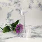 E Liquid PET Round Bottle Clear Screw Cap Customizable Printing
