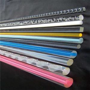 China Lightweight Acrylic Round Bar Stock Transparent Acrylic Rod Customization factory