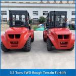 3.5 Tons 4WD Rough Terrain Forklift FD35-F Diesel