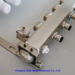 Stainless steel manifolds set for hydronic radiant and under floor heating