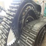 500x100x62 Large Dumper Rubber Track with Less Ground Damage Rubber Track