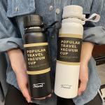 Dual Stainless Steel 650ml 850ml 1100ml Vacuum Flask Climbing Fitness Thermal