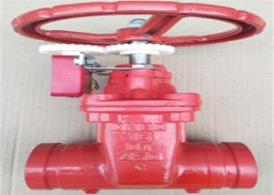 China Handwheel Gate Fire Protection Valves 1.6 Mpa Card Slot Non Rising factory