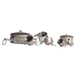 Stainless Steel 304 316 Camlock Quick Connectors for Water Gas Oil NPT BSP 1/4"