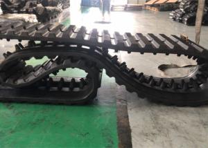 China 600 * 100 * 80mm Dumper Rubber Tracks factory