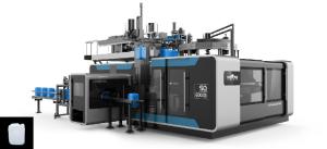 China LDPE Full Servo High Speed Blow Molding Machine 6 Molds factory