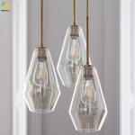 Dining Room Bedroom Kitchen Glass Pendant Light Luxury Small Chandelier