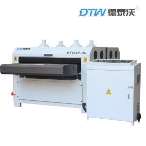 China DTW Wire Brush Sanding Machine DT1300-4K Drum Sander For Wood Furniture factory