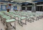 Adjustable Plastic School Table Seat Colorful Primary Single Student Desk And