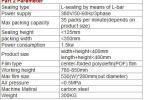 Automatic L-Bar Shrink Sealing Packing Machine