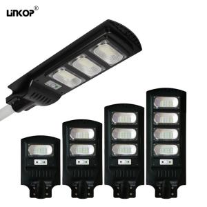 China Motion Sensor Outdoor All In One Led Solar Street Light IP66 30w 60w 90w 120w factory