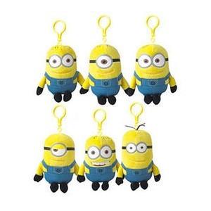 China Despicable Me Minions Stuffed Animals Plush Toy Keychain Backpack Clip factory