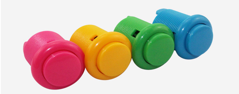 Fighting Arcade Machine Accessories Key In Push Button Switch 24#
