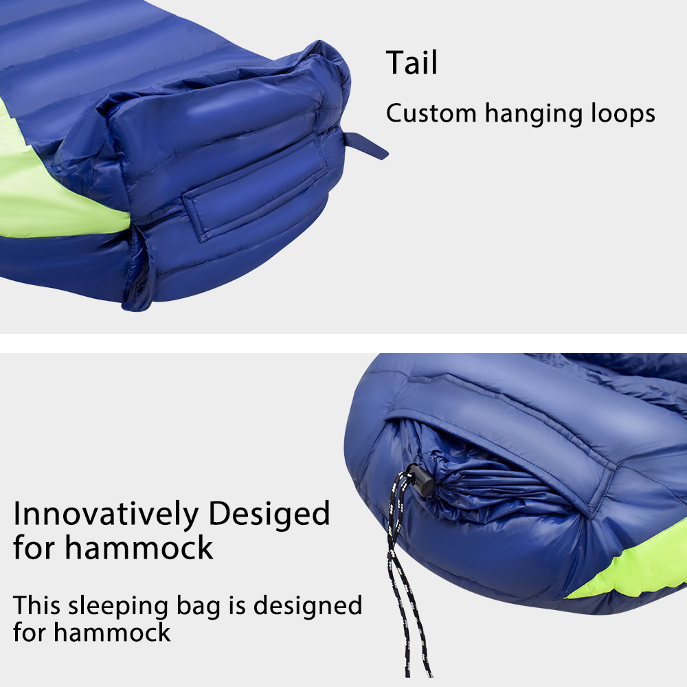 Good Ventilation 38*24cm Folding Camp Hammock For 1 Person