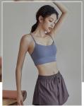 Moisture wicking XS-5XL Womens Sports Bra Swim Top Sexy Less Back Design