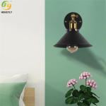 Unique Vintage Industrial E26 Iron Wall Lamp Swing Arm Indoor