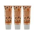 Hot sale cheap custom cosmetic squeeze soft black tube packaging for cosmetic