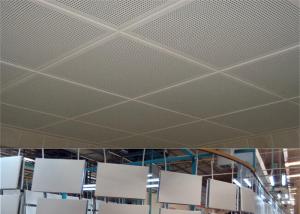 China ISO9001 2mm Metal Perforated Sheet For Ceiling factory