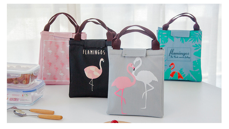 Unisex Oxford H23Cm Thermal Lunch Bag For School