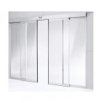 Finished Surface Thermal Break Aluminium Frameless Glass Door for Durable