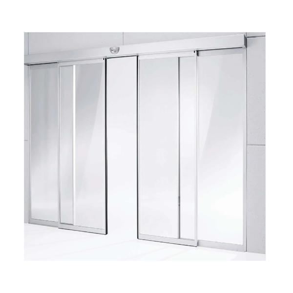 Finished Surface Thermal Break Aluminium Frameless Glass Door for Durable