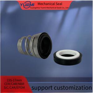 Zhejiang Liou Rotor Pump Mechanical Seal 155-17mm Balanced And Unbalanced