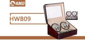 China Auto Battery Operated Watch Winder Case Box Custom Shape Embossing factory