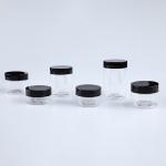 Spill Proof Plastic Cosmetic Jar Customized Logo 60ml Design
