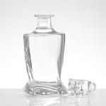 Super Flint Glass Body Beautiful Vodka Whiskey Decanter 50ml 250ml 500ml 750ml