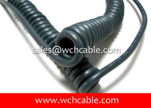 China UL21782 Highly Resilient Spring Cable 90C 600V (Oil Resistant 60C) factory