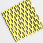A3003 Colorful Powder coating Expanded Aluminum Mesh For Curtain Wall