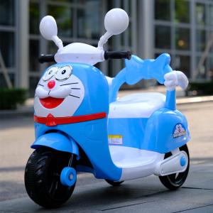 China Unisex Children's Three-Wheeled Electric Motorcycle with Cool Lighting Ride On Car factory