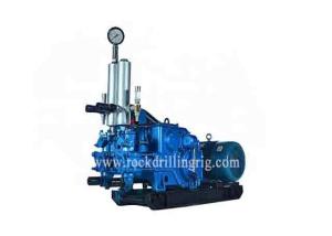 China Multifunctional Small Mobile Mud Pump Suck Mud With Long Life Service Blue Color factory