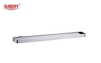Brass single towel bar bathroom high quality chrome color OEM nobel brass