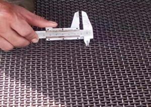 China 30m 316L Stainless Steel Woven Wire Mesh Bunnings Square Hole factory