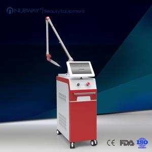 China High-performance q switch portable nd yag laser tattoo removal machine factory