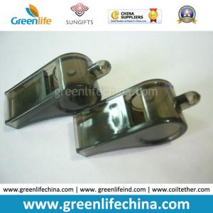 China High Quality Promotional Livesaving Tranparent Black Smart Whistles factory