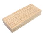 Free engrave logo wooden usb flash drive with gift box packing