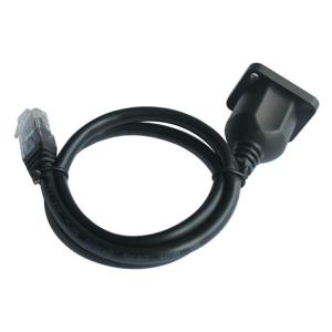 China RJ45 Network Extension Cable RJ45 Plug To RJ45 Female Connector  TMCABLE060116 factory