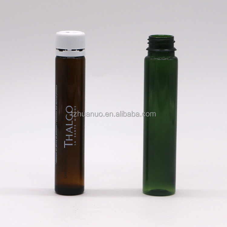 Food Grade 30mL/20ml/10ml PET Round Shape Slim Plastic Medicine Bottles for Oral Liquid