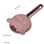 Cocktail Strainer Stainless Steel Bar Cocktail Strainer Filtering Tool for Bar