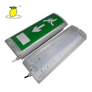 China Intelligent Bulkhead Emergency Light High Brightness With Emergency Exit Sign factory