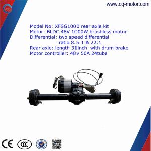 China 48v 850w e tricycle complete kit e- rickshaw spare parts with 24 tube controller factory