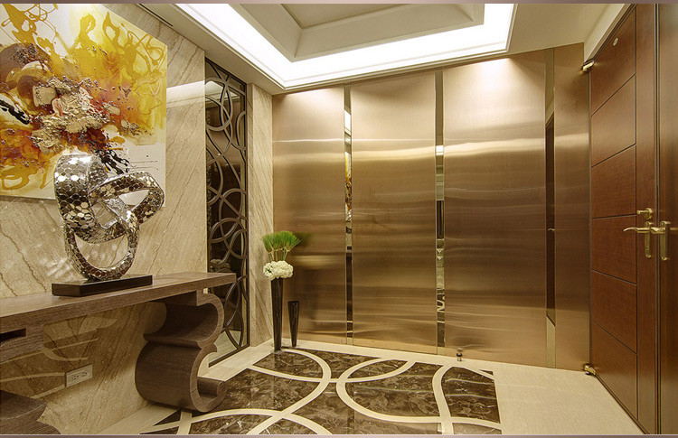 10mm Stainless Steel Tile Trim For Corner Decoration Brushed Flat Strips