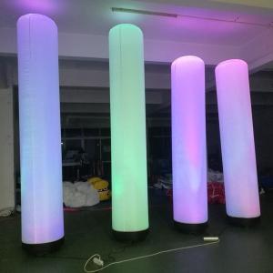 Colorful Inflatable Column Decoration Balloon Column Stand Inflatable LED Pillar