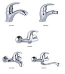 PVC Bibcock Zinc Die Casting Bathroom Tap Handles Bright Silver Color