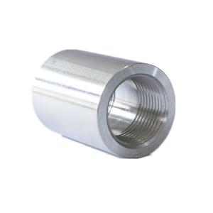 China Metal 316 Stainless Steel Pipe Compression Fittings Female Connector Coupling factory