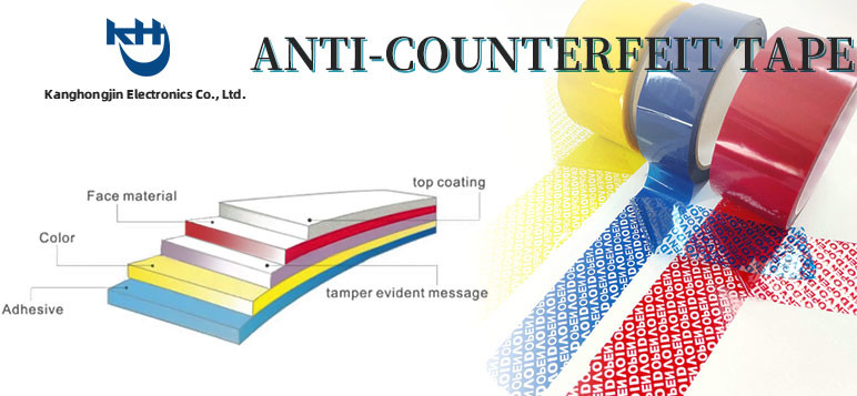 Tamper Evident Security Adhesive Tape Anti Counterfeiting Void Label Tape