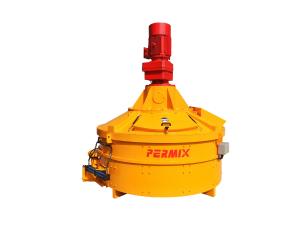 China 1-3 Unloading Doors 30kw Planetary Concrete Mixer High Chrome Alloy PMC750 factory